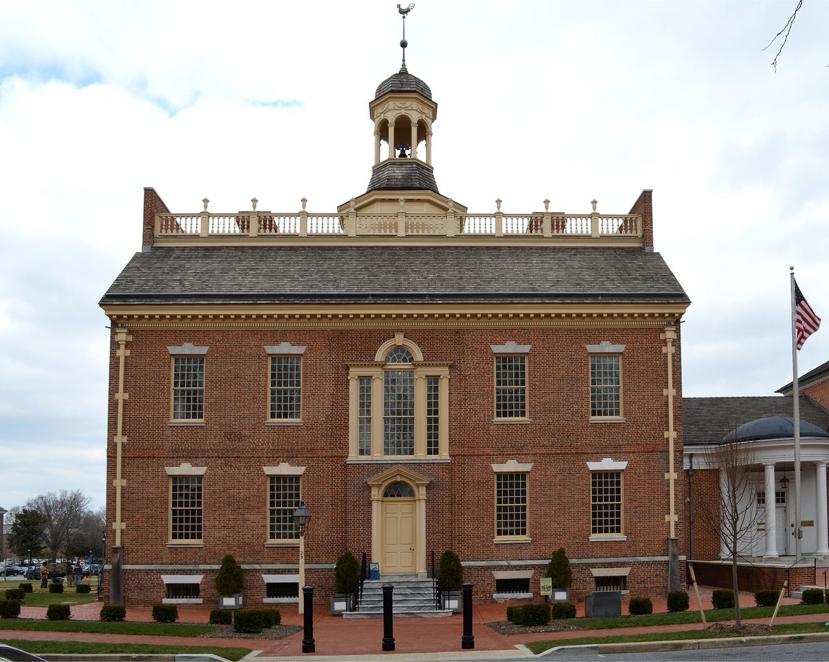 Old State House in Dover, Delaware